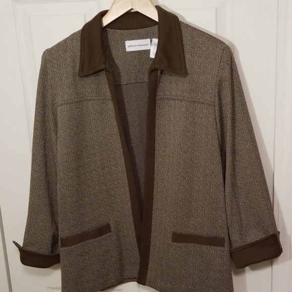 Alfred Dunner Jackets & Blazers - Alfred Dunner tweed jacket